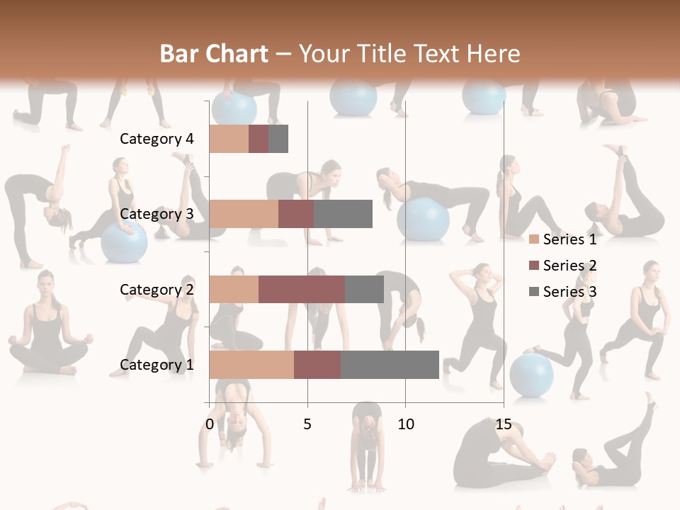 Pilates Ball Exercises PowerPoint Template