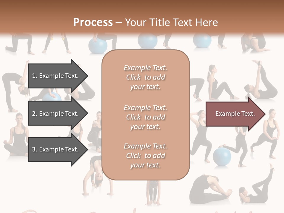 Pilates Ball Exercises PowerPoint Template