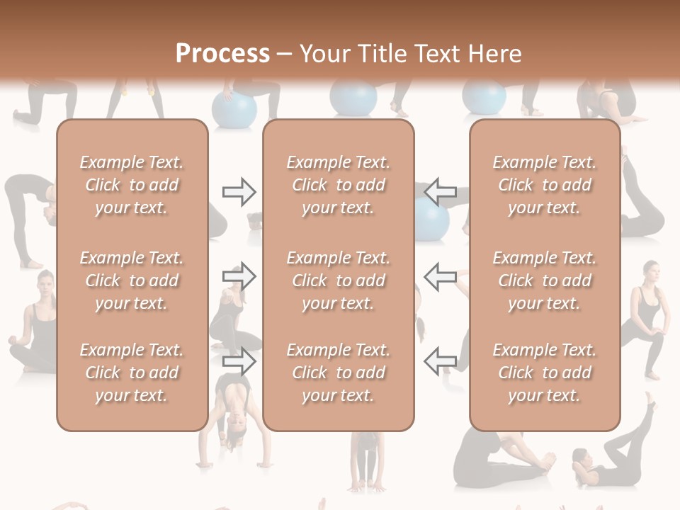 Pilates Ball Exercises PowerPoint Template