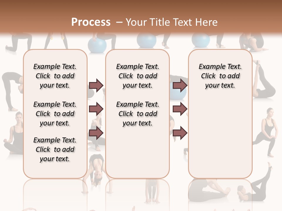 Pilates Ball Exercises PowerPoint Template