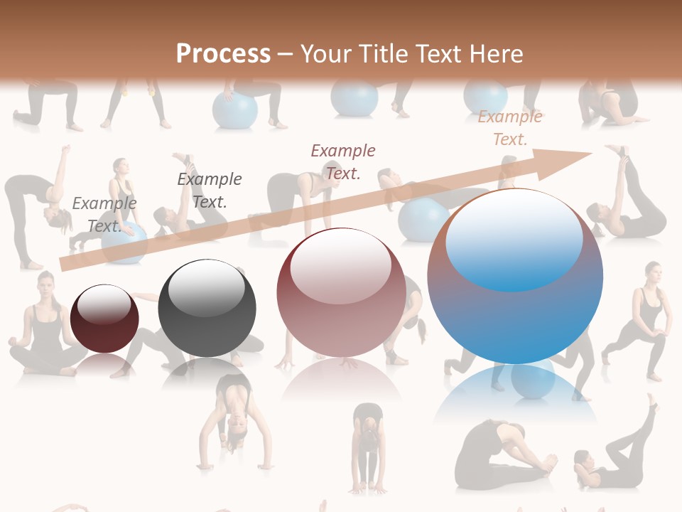 Pilates Ball Exercises PowerPoint Template