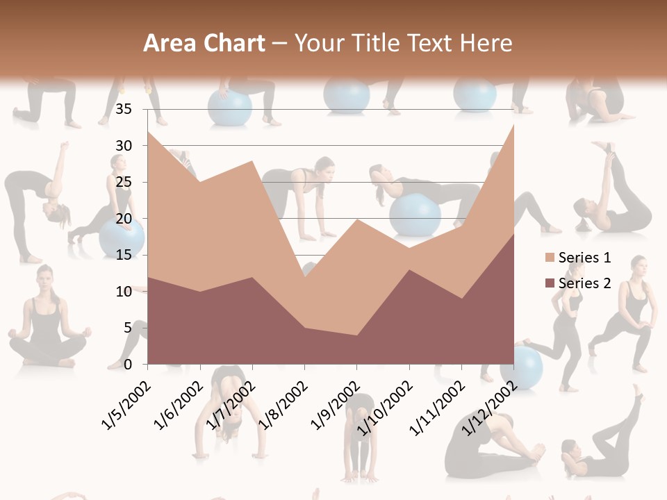 Pilates Ball Exercises PowerPoint Template