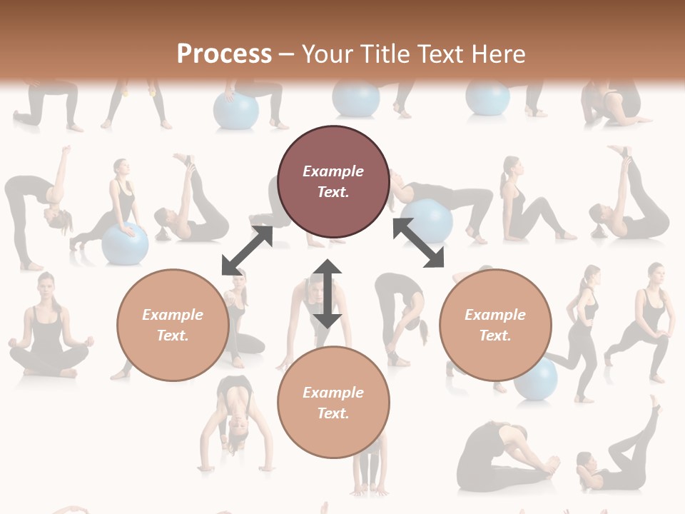 Pilates Ball Exercises PowerPoint Template