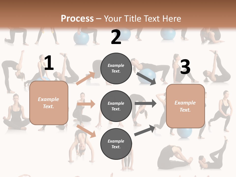 Pilates Ball Exercises PowerPoint Template