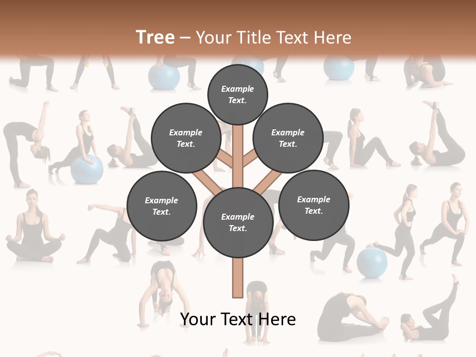 Pilates Ball Exercises PowerPoint Template
