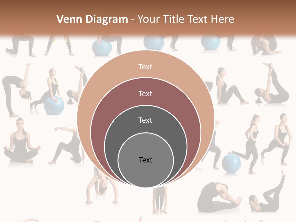 Pilates Ball Exercises PowerPoint Template