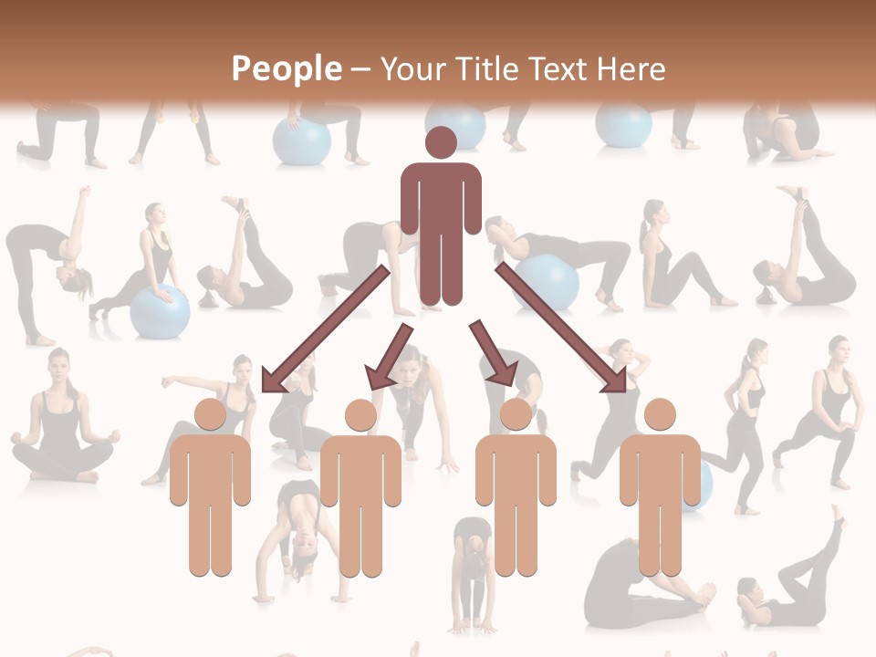 Pilates Ball Exercises PowerPoint Template