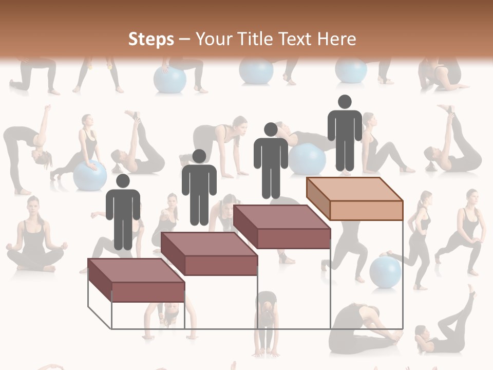 Pilates Ball Exercises PowerPoint Template