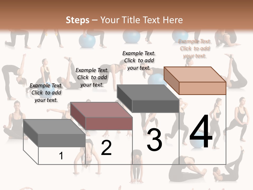 Pilates Ball Exercises PowerPoint Template