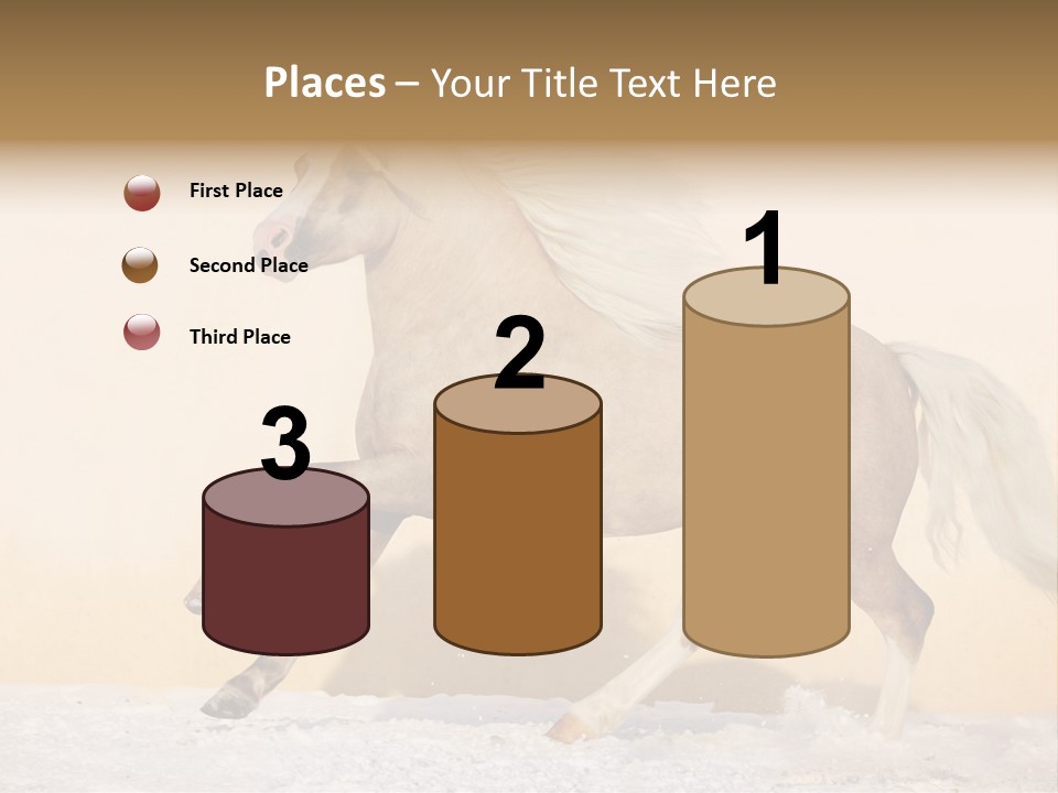 Horse Wallpaper For Desktop PowerPoint Template
