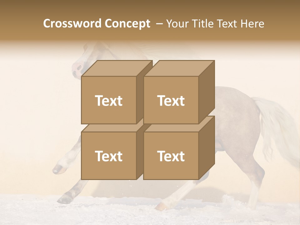Horse Wallpaper For Desktop PowerPoint Template