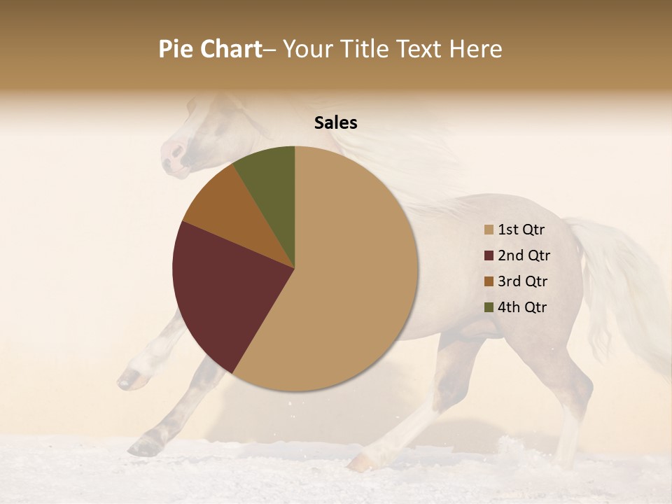 Horse Wallpaper For Desktop PowerPoint Template