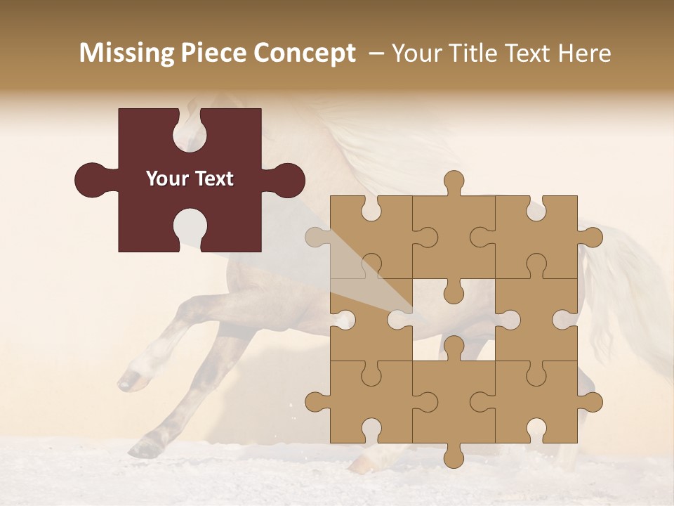 Horse Wallpaper For Desktop PowerPoint Template