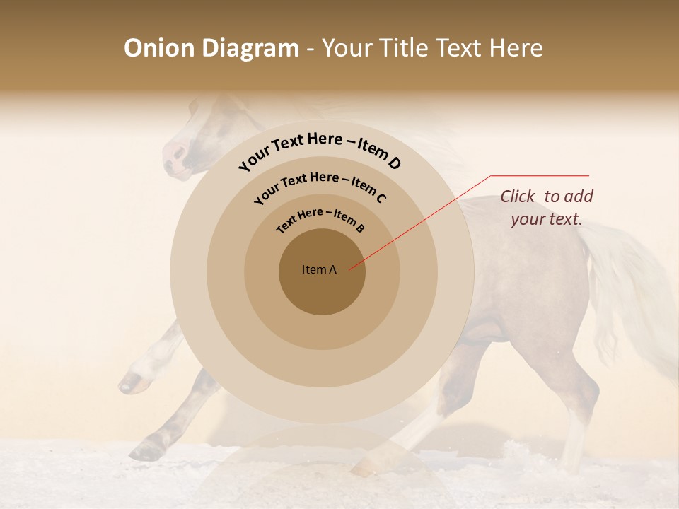 Horse Wallpaper For Desktop PowerPoint Template