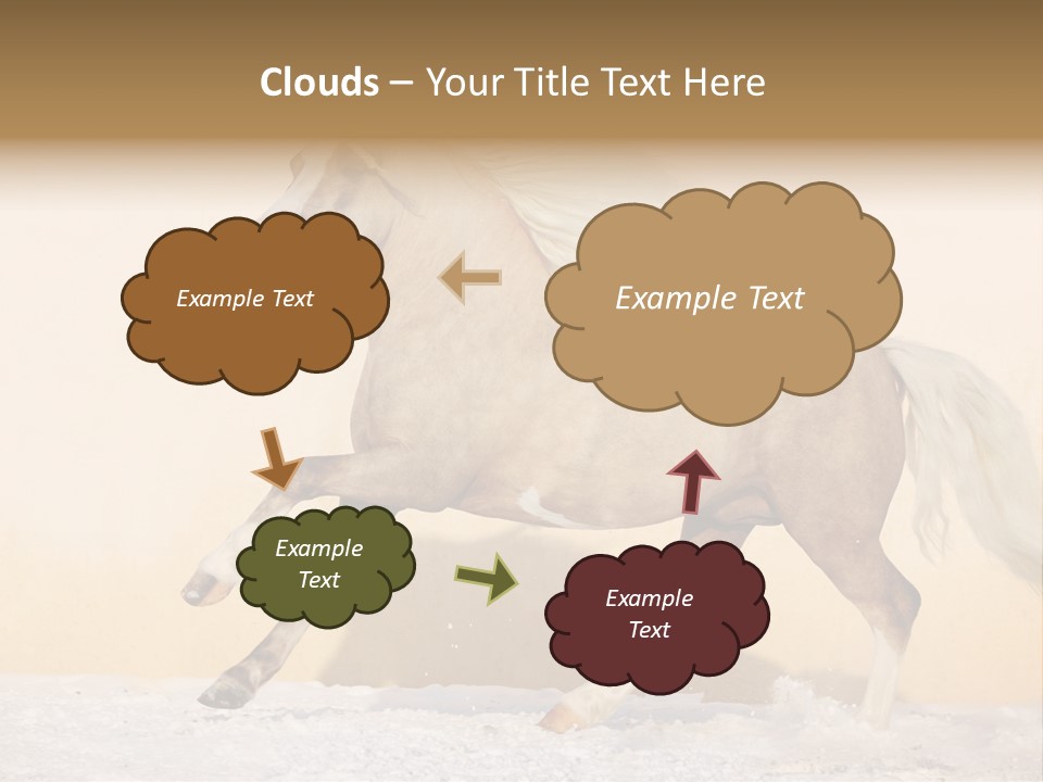 Horse Wallpaper For Desktop PowerPoint Template