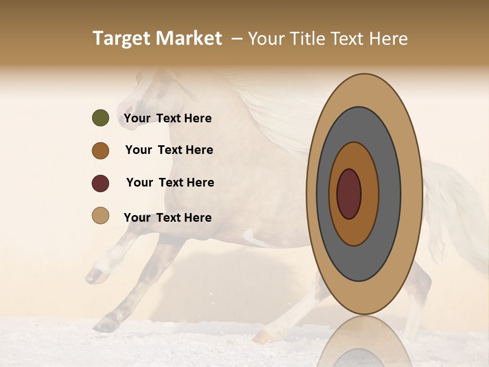 Horse Wallpaper For Desktop PowerPoint Template