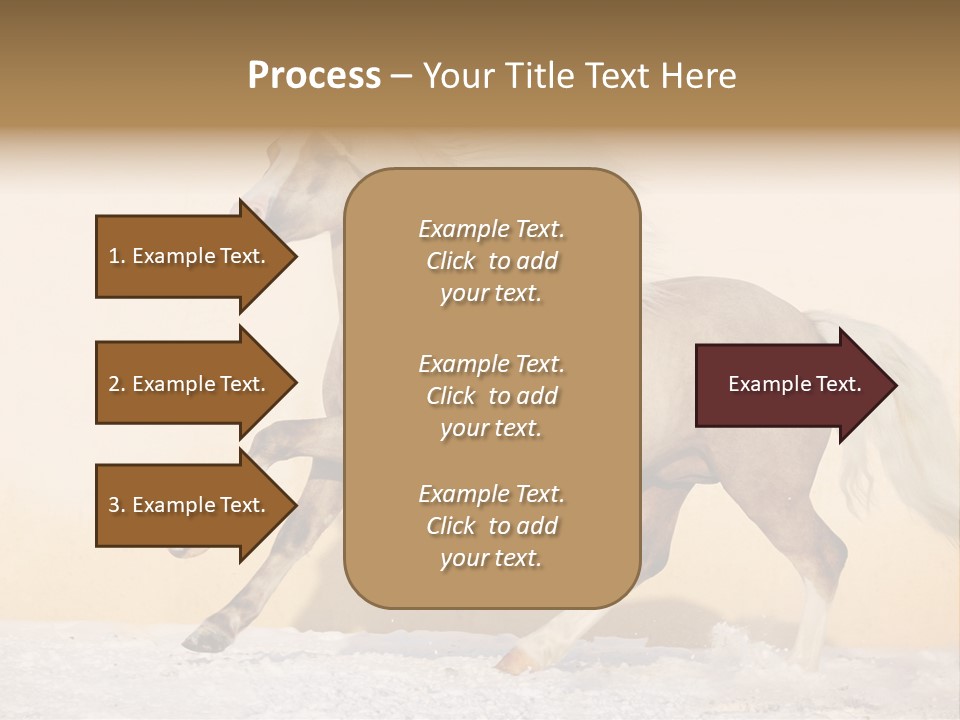 Horse Wallpaper For Desktop PowerPoint Template