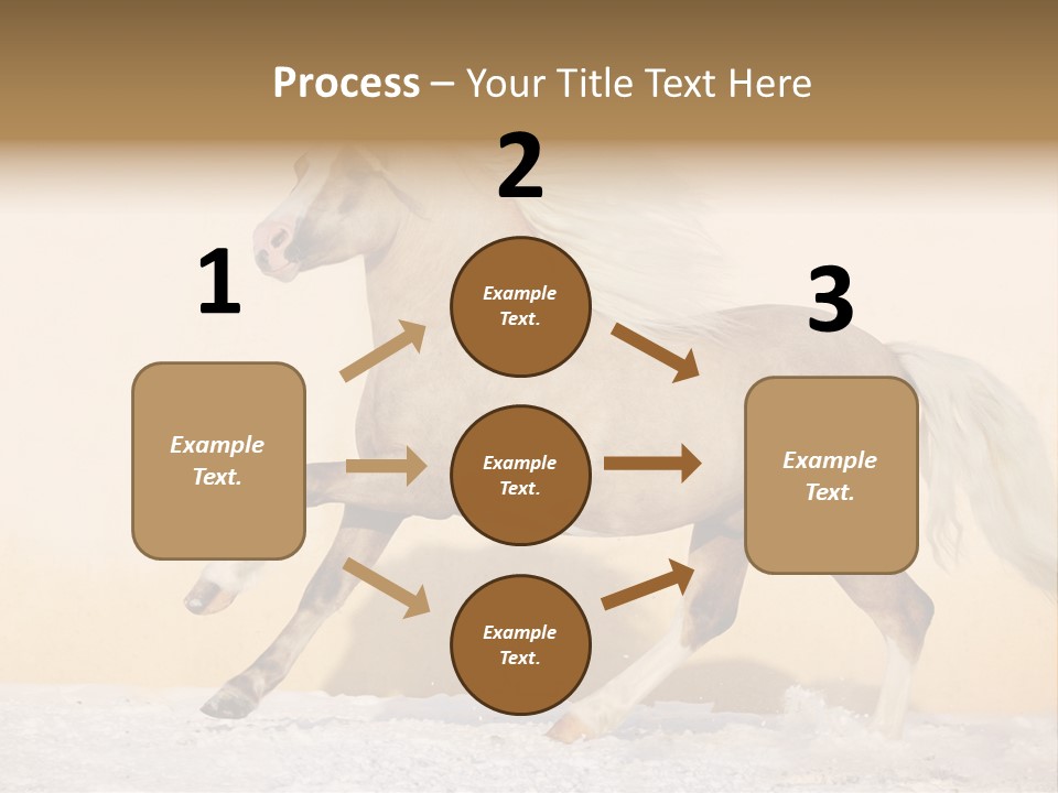 Horse Wallpaper For Desktop PowerPoint Template