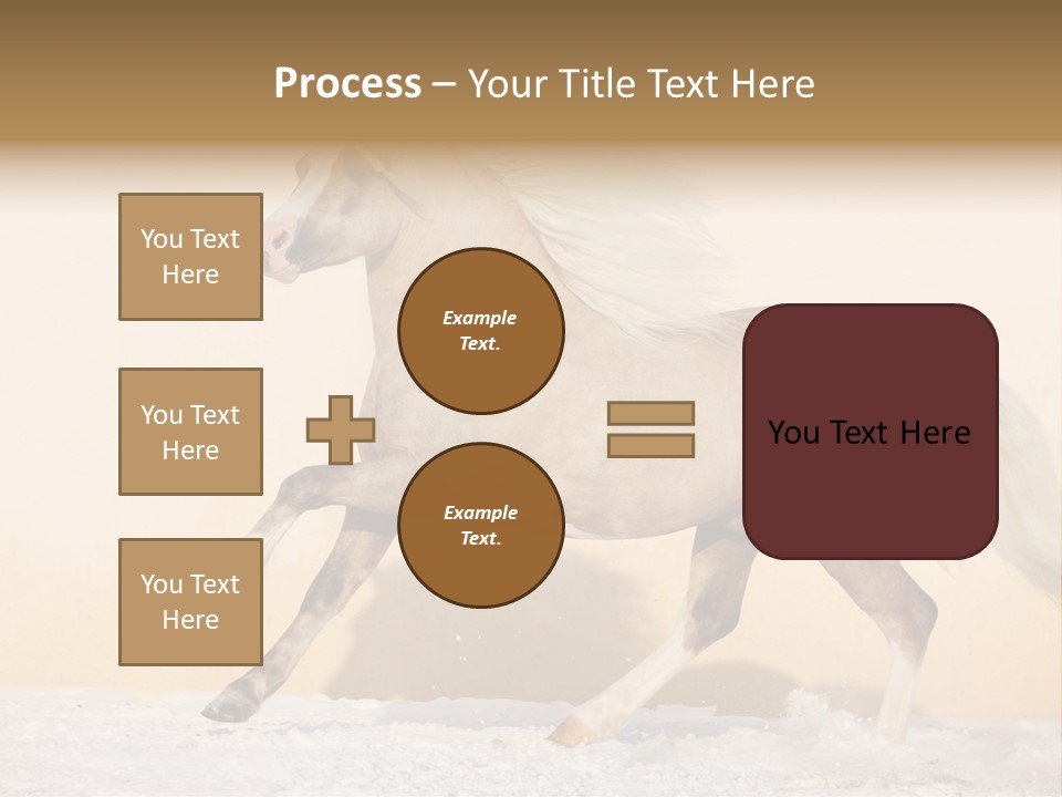 Horse Wallpaper For Desktop PowerPoint Template