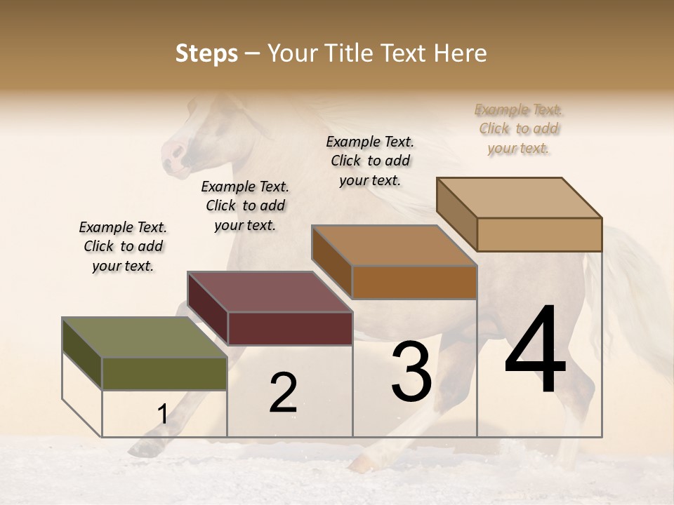 Horse Wallpaper For Desktop PowerPoint Template