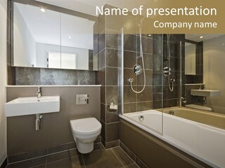 Toilet Design PowerPoint Template