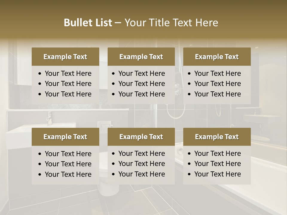 Toilet Design PowerPoint Template