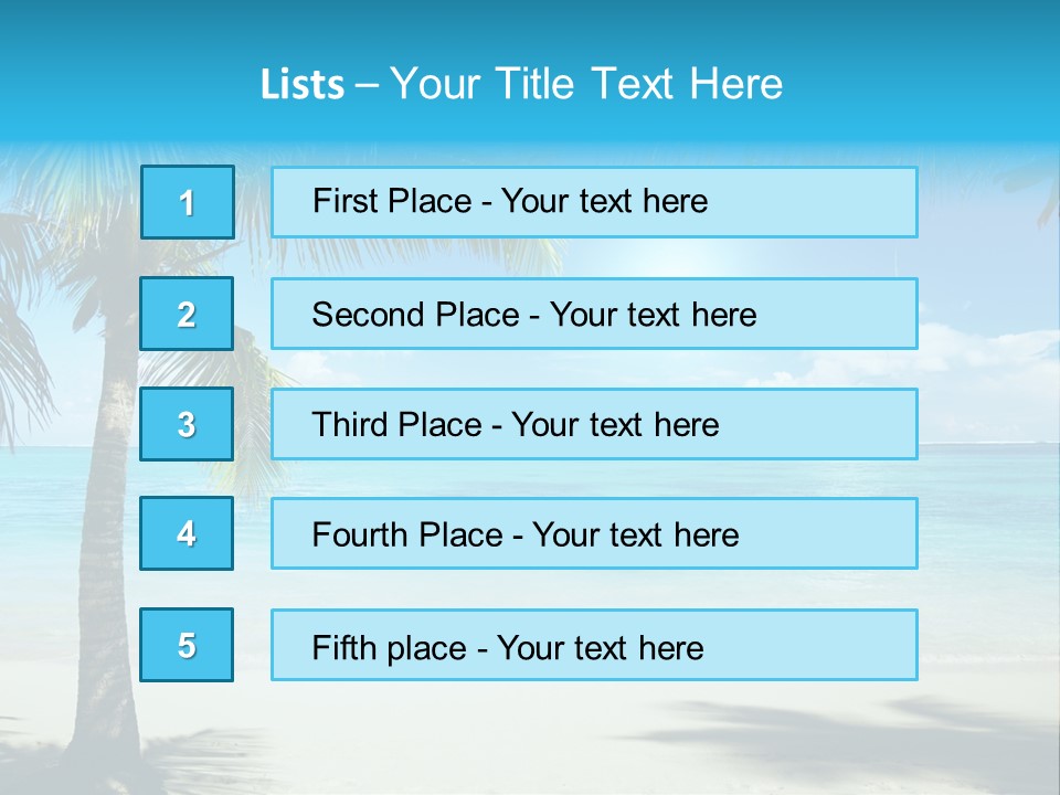 Best Beach PowerPoint Template