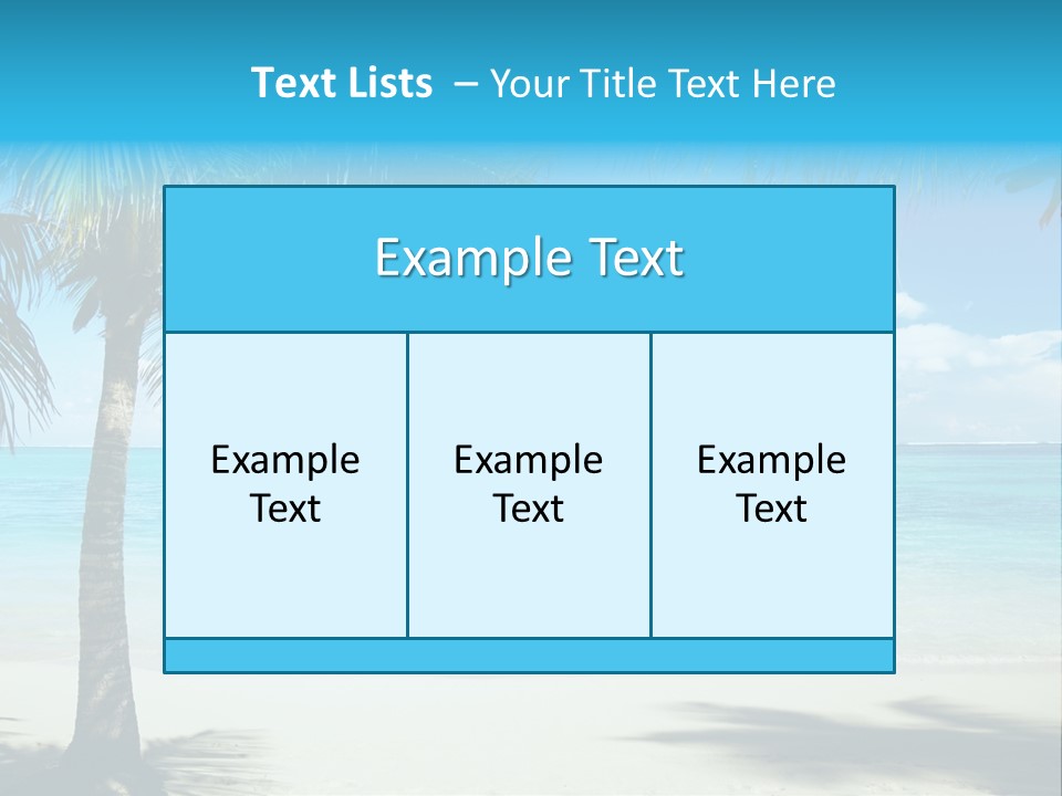 Best Beach PowerPoint Template