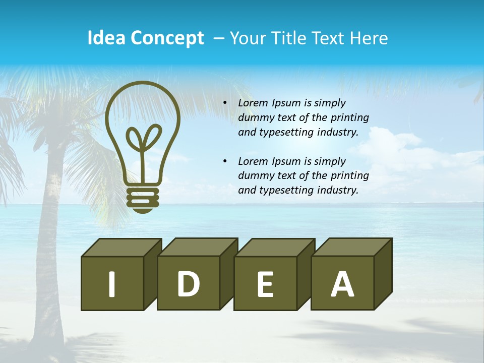 Best Beach PowerPoint Template