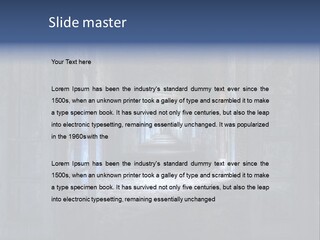 Architecture Light Plaster PowerPoint Template