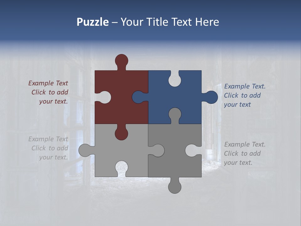 Architecture Light Plaster PowerPoint Template