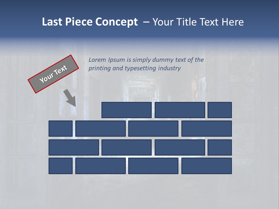 Architecture Light Plaster PowerPoint Template