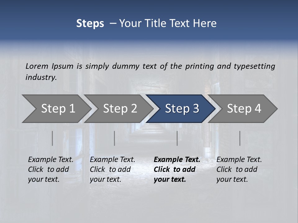 Architecture Light Plaster PowerPoint Template