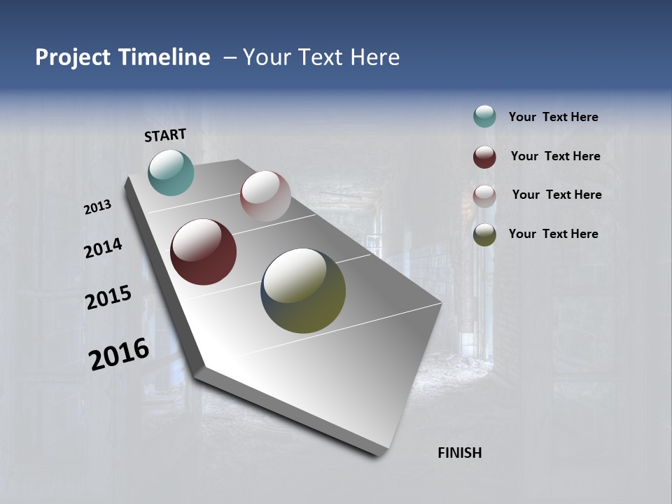 Architecture Light Plaster PowerPoint Template