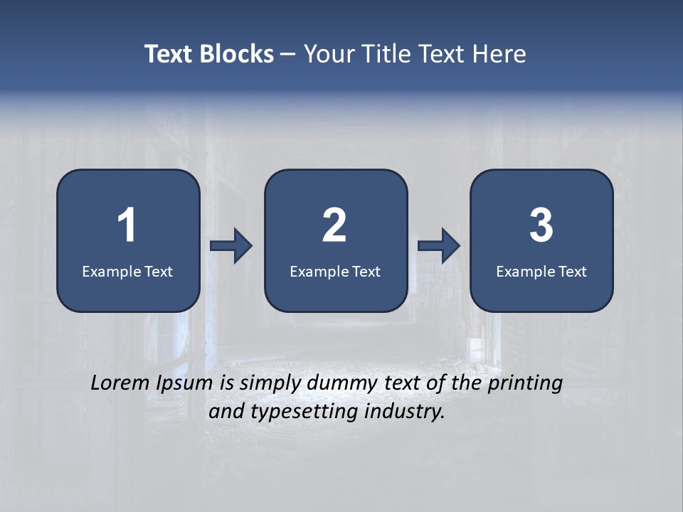 Architecture Light Plaster PowerPoint Template