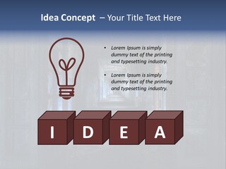 Architecture Light Plaster PowerPoint Template