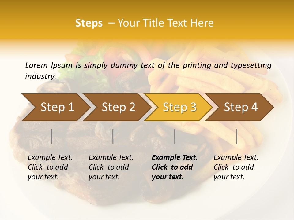 Ribeye Steak PowerPoint Template