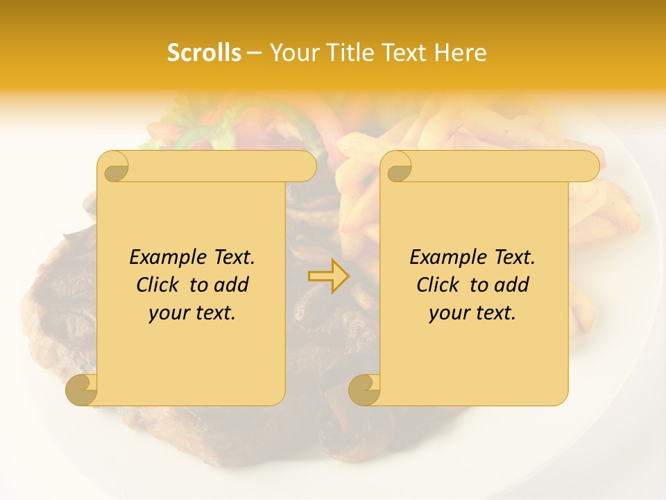 Ribeye Steak PowerPoint Template