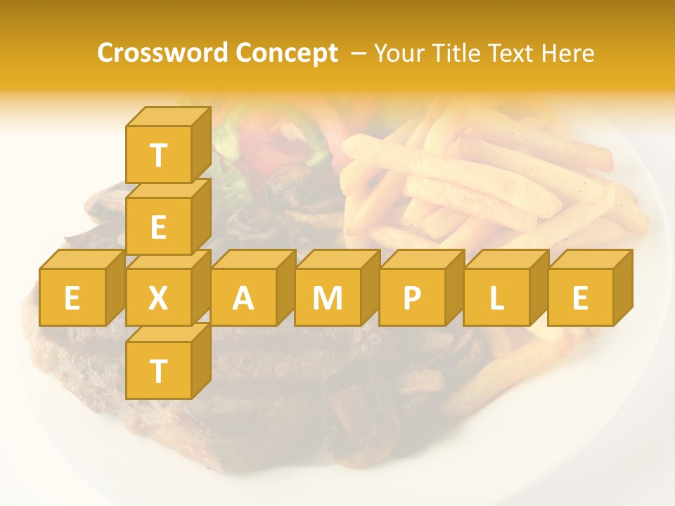 Ribeye Steak PowerPoint Template