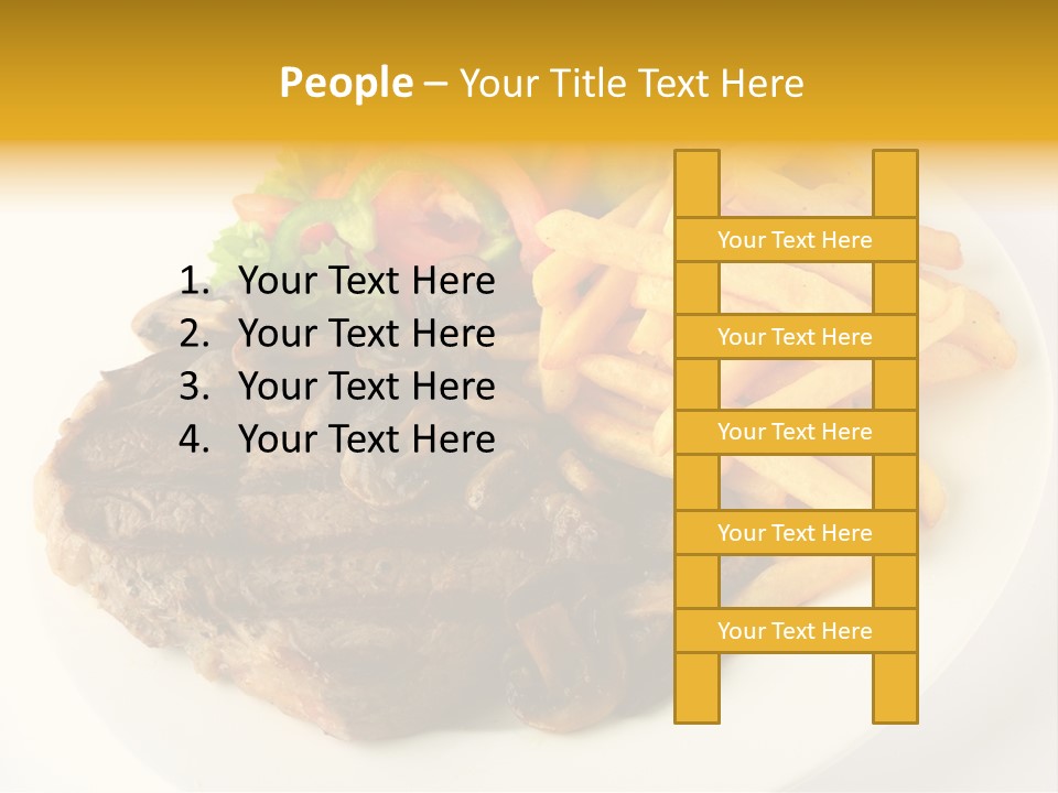 Ribeye Steak PowerPoint Template