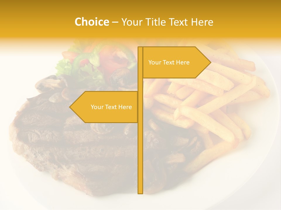 Ribeye Steak PowerPoint Template
