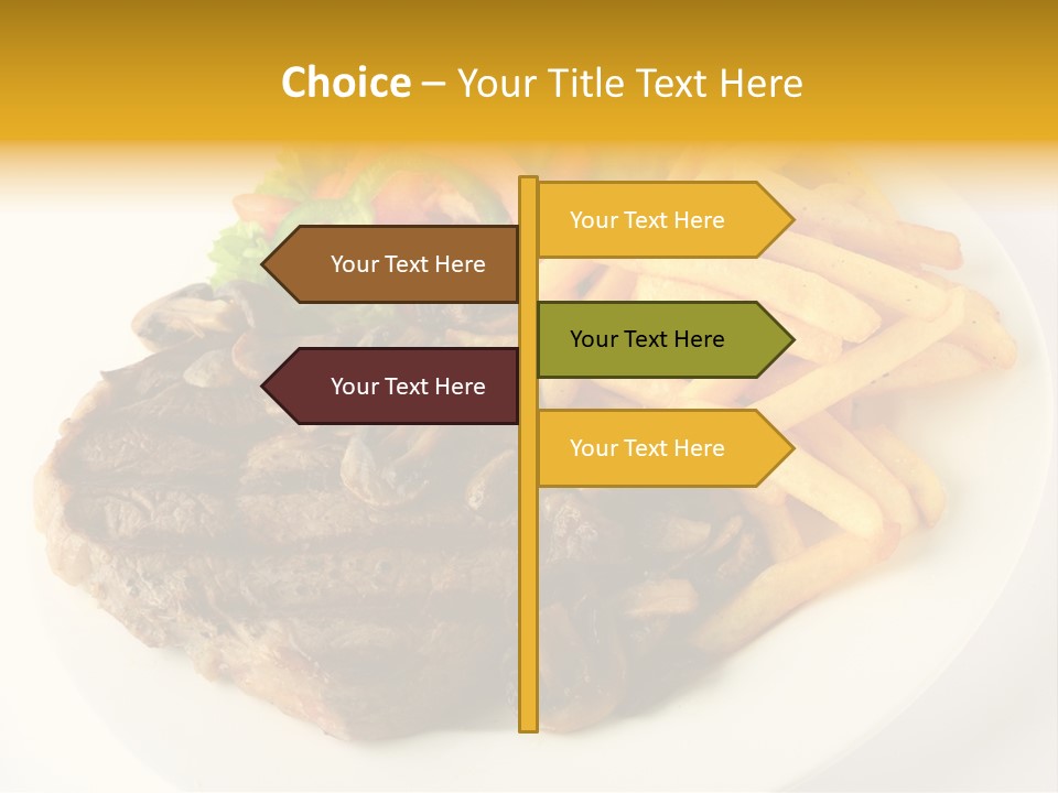 Ribeye Steak PowerPoint Template
