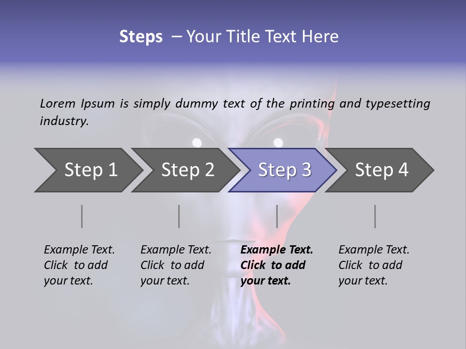 Alien Background PowerPoint Template