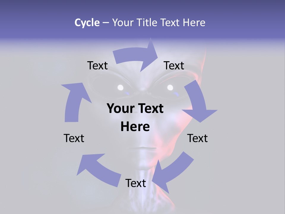 Alien Background PowerPoint Template