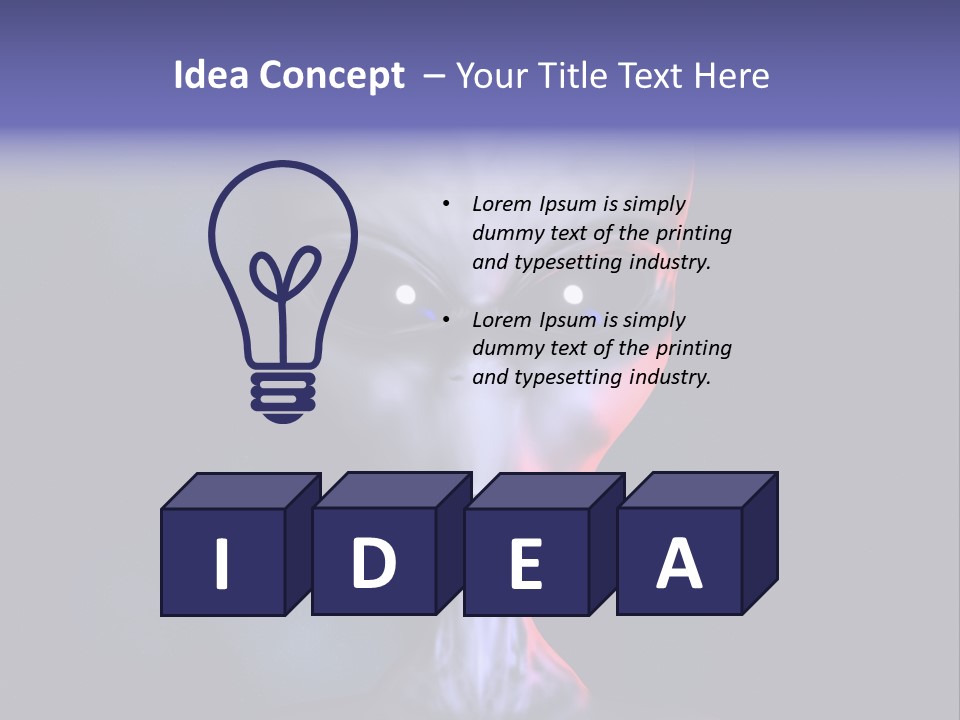 Alien Background PowerPoint Template