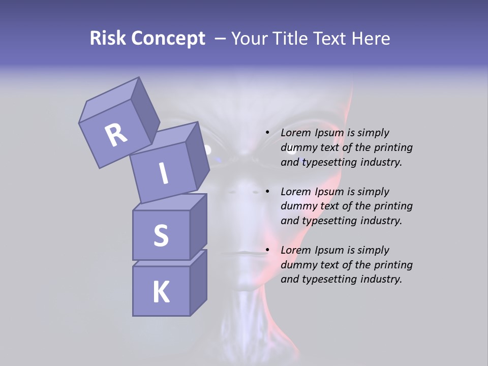 Alien Background PowerPoint Template