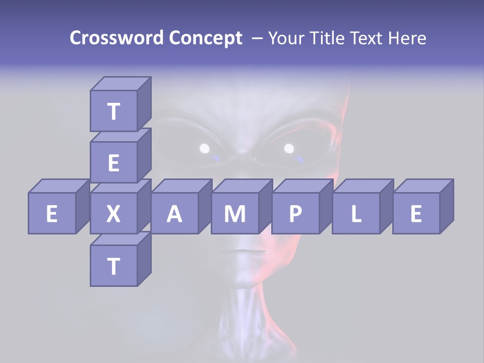 Alien Background PowerPoint Template