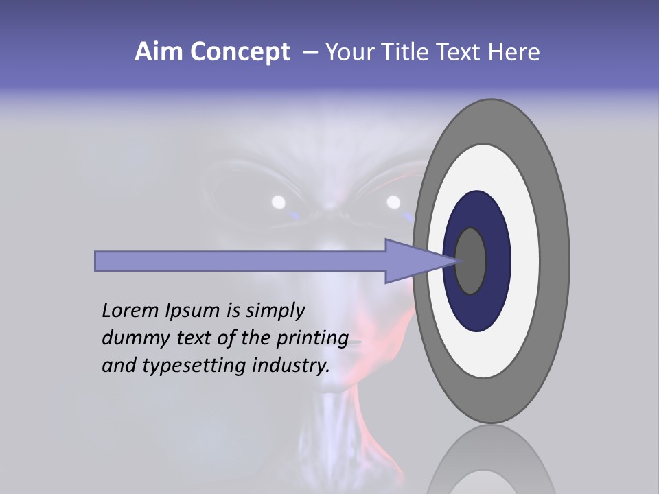 Alien Background PowerPoint Template