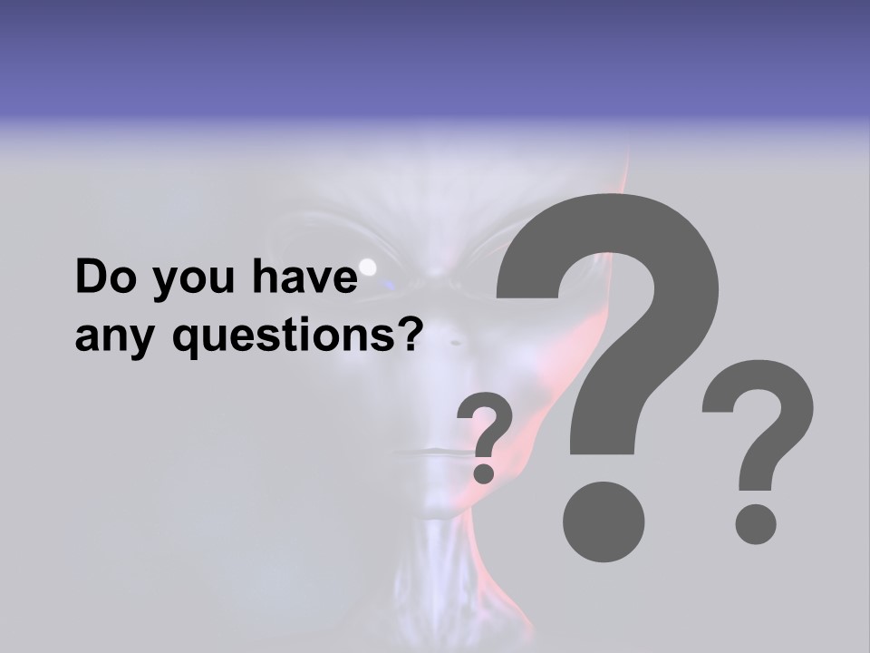 Alien Background PowerPoint Template