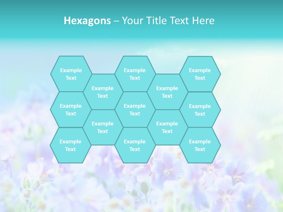 Summer Flowers PowerPoint Template